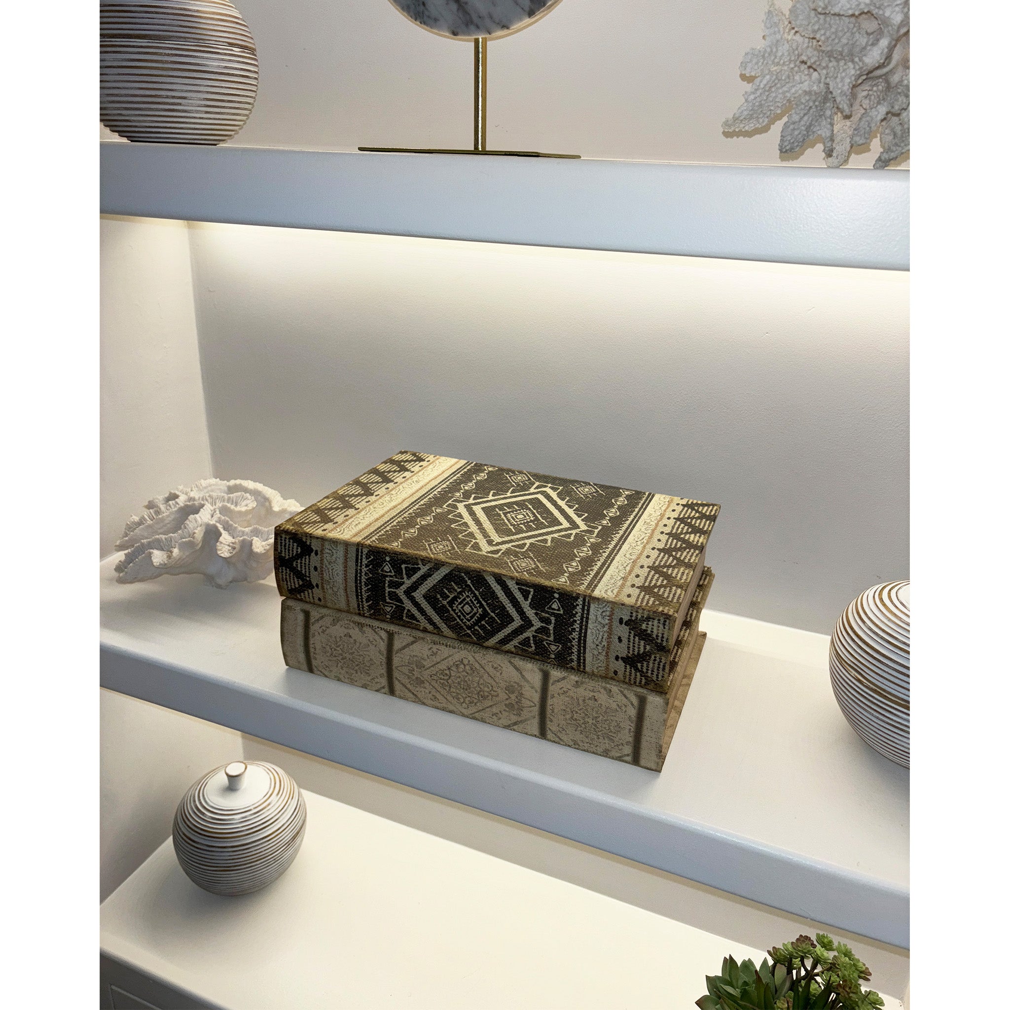 Mock Book Storage Boxes